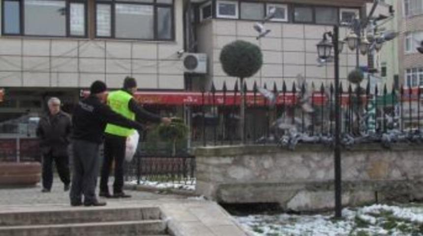 Hayatcan&rsquo;dan Kuşlara Kış Gıdası