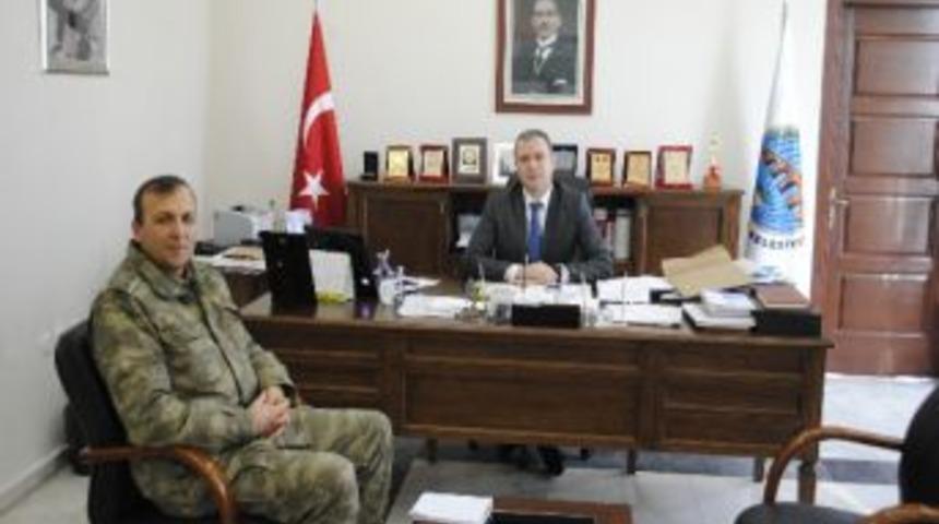 Albay Y&uuml;ksel'den İşbilen'e Ziyaret