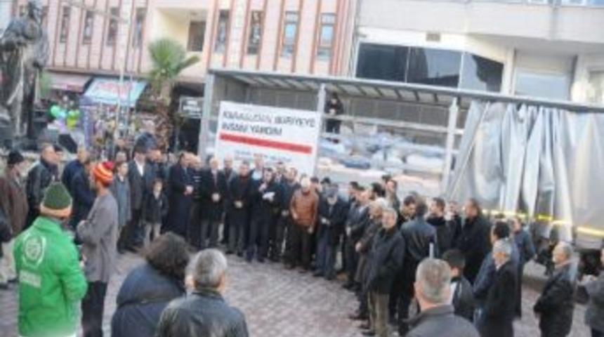 Toplanan Yardımlar Suriye&rsquo;ye G&ouml;nderildi