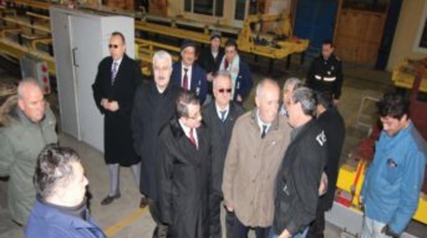 T&Uuml;DEMSAŞ Genel M&uuml;d&uuml;r&uuml; Ko&ccedil;arslan, T&Uuml;VASAŞ'ı Ziyaret Etti