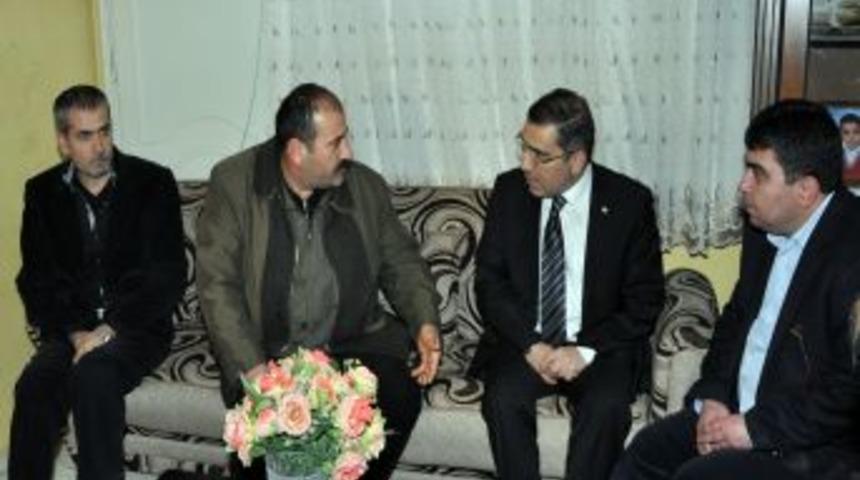 &Ccedil;elikcan, Gazi Serhan G&uuml;zel&ccedil;alışkan&rsquo;ı Ziyaret Etti