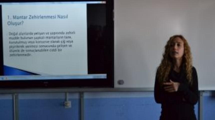 Mantar Zehirlenmesi Anlatıldı