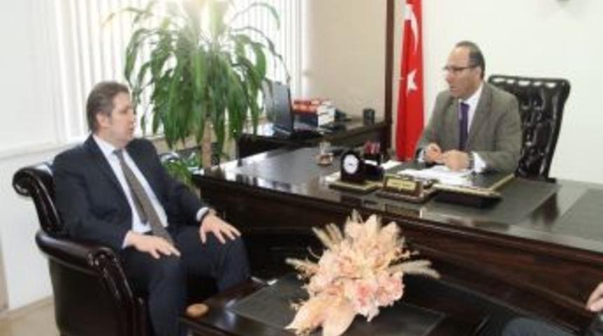 Akhisar Alışveriş Festivali Komitesi'nden Kaymakam K&ouml;ten'e Ziyaret