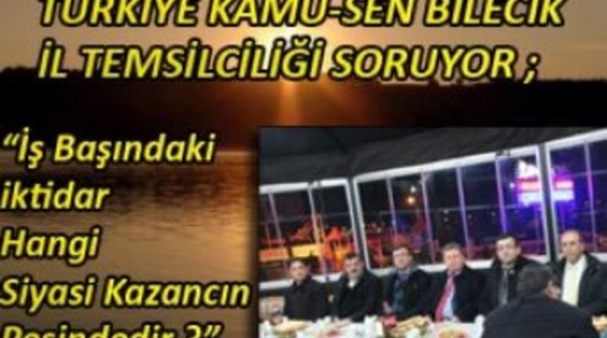 T&uuml;rkiye Kamu-Sen İl temsilcileri basın toplantısını yaptı