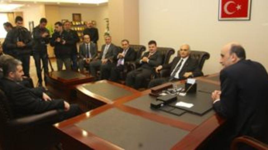 M&uuml;siad Genel Başkanı Olpak&rsquo;tan ziyaret