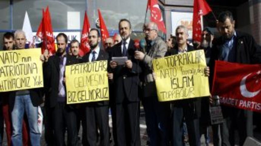 Saadet Partililerden Patriot Tepkisi