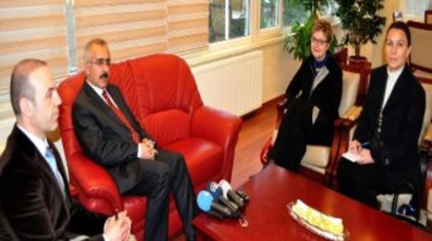 Alman Başkonsolos&rsquo;tan Vali Duruer&rsquo;e Ziyaret