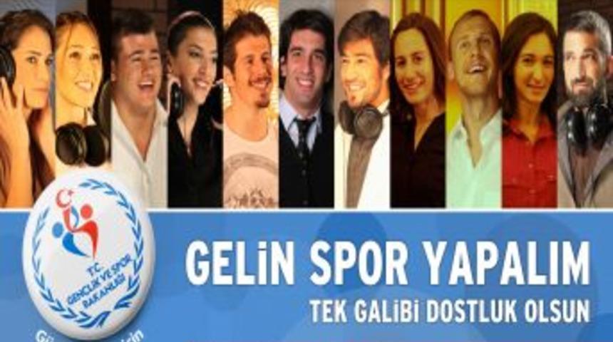 Sporun Yıldızlarından Şiddete Karşı &Ouml;zel Şarkı