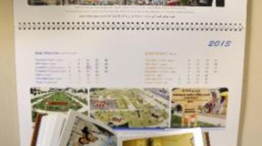 Akdeniz Belediyesi'nden 3 Dilde Takvim Ve Ajanda