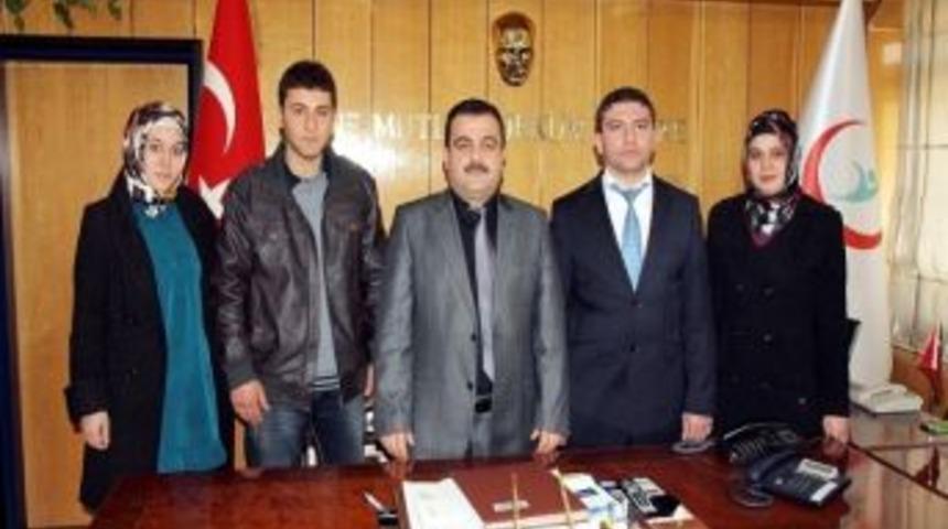 Acil Tıp Teknisyenleri M&uuml;d&uuml;r &Ccedil;itil&rsquo;i Ziyaret Etti