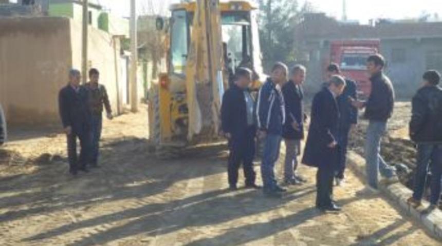 Kızıltepe Belediyesi Alt Yapı &Ccedil;alışmalarına Devam Ediyor