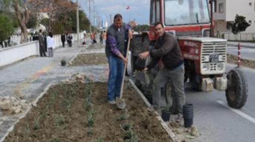Aydın Caddesi&rsquo;nde &Ccedil;alışmalar Daha Da Hız Kazandı