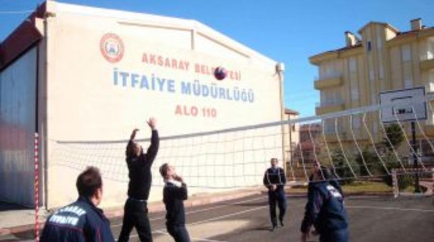 İtfaiye Personeli I&ccedil;in Spor Sahası