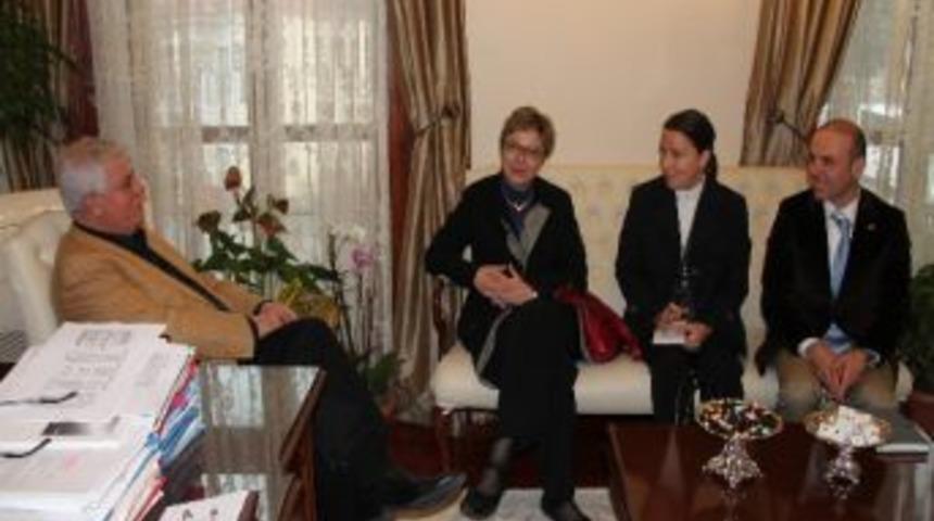 Alman Başkonsolos Edirne&rsquo;ye Hayran Kaldı