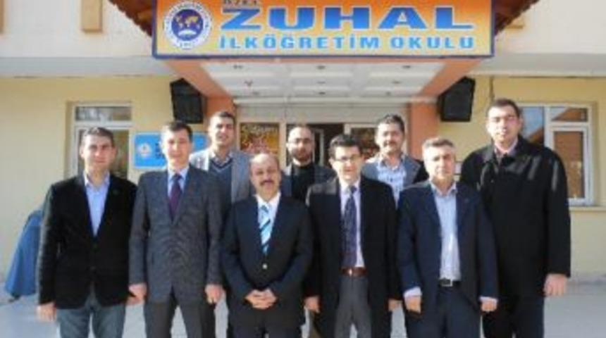İşadamları, Zuhal İlk&ouml;ğretim Okulu&rsquo;nu Ziyaret Etti