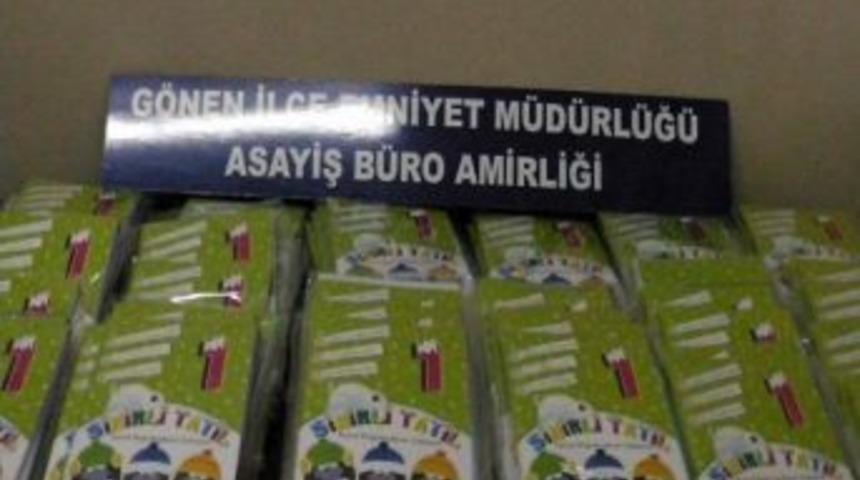 G&ouml;nen'de Bandrols&uuml;z Kitap Operasyonu