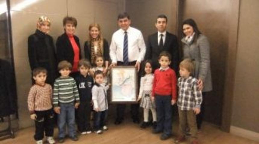 Akademi Deha Anaokulundan Şehitkamil Belediye Başkanı Fadıloğlu&rsquo;na Ziyaret