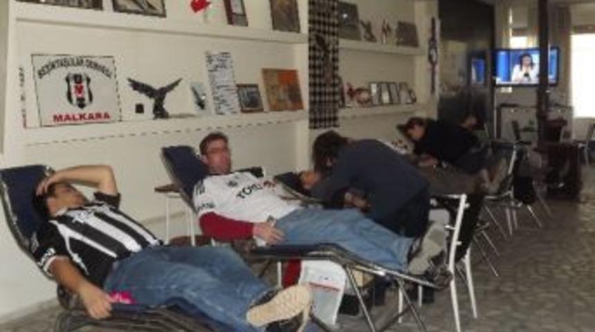 Malkara Beşiktaşlılar Derneğinden Kan Bağışı