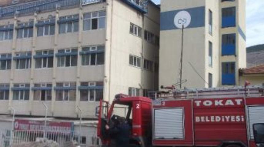 Eski Hastane Binasında Yangın