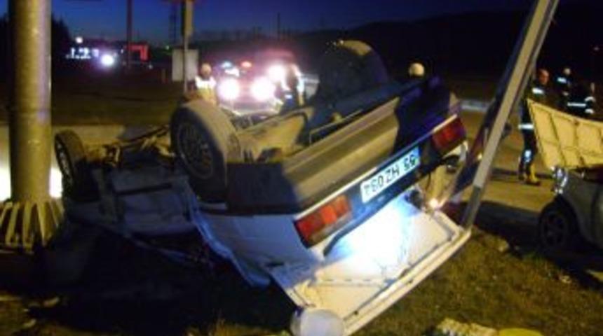 Amasya&rsquo;da Trafik Kazası: 10 Yaralı