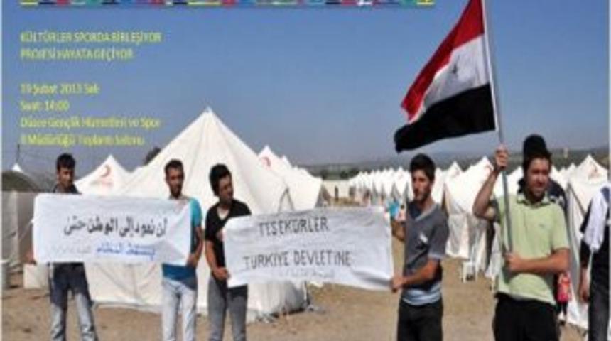 K&uuml;lt&uuml;rler Sporda Birleşiyor