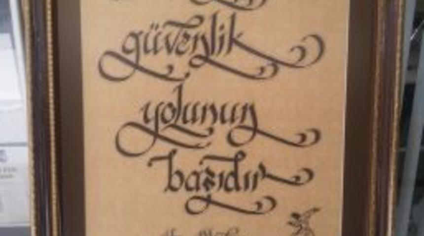 Siverek'te Kaligrafi Yarışması D&uuml;zenlendi