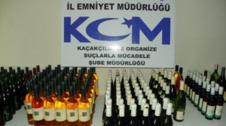 İşyerinde Ka&ccedil;ak I&ccedil;ki Ele Ge&ccedil;irilen Şahıs G&ouml;zaltına Alındı