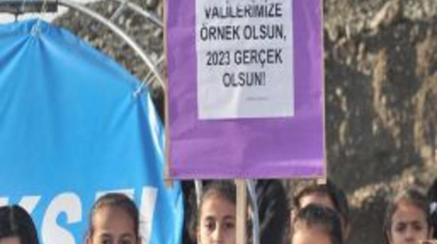 Noksel Cumhuriyet Ortaokulu'nun Temeli Atıldı