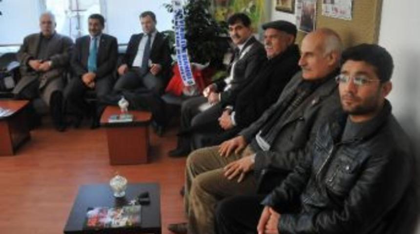 Alevi K&uuml;lt&uuml;r Derneği'nden Mhp&rsquo;ye Ziyaret