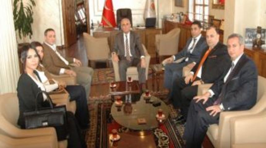 Sağlık Kenti Samsun Derneği&rsquo;nden Yılmaz&rsquo;a Ziyaret