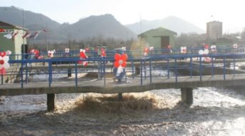 &Uuml;nye&rsquo;de Arıtma Tesisi A&ccedil;ılışı