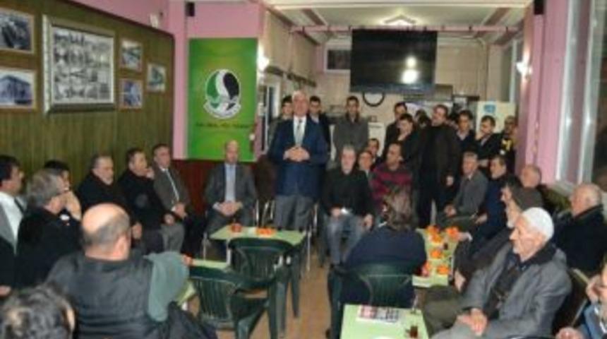 Başkan Ak, Yenig&uuml;n Mahallesini Ziyaret Etti