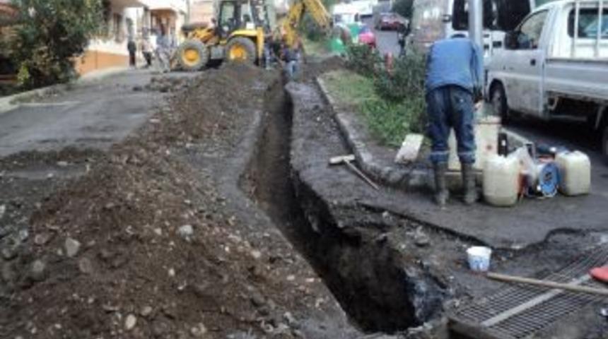 Ereğli Belediyesinden Su Hatları Yenileme &Ccedil;alışması
