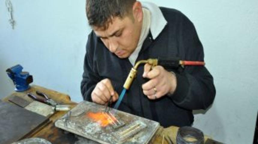 Midyatlı Telkari Ustaları Ayarı D&uuml;ş&uuml;k G&uuml;m&uuml;şten Şik&acirc;yet&ccedil;i