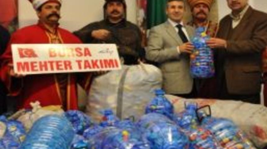 Mehter Takımından Mavi Kapak Kampanyasına Destek
