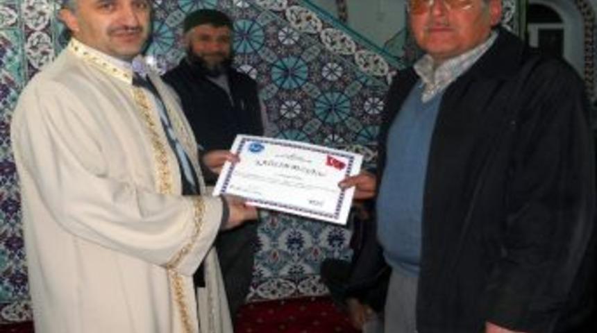 Yenipazar&rsquo;da Kur'an &Ouml;ğrenenler Belgelerini Aldı