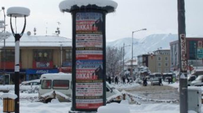 Dolandırıcılara Karşı Afişli Uyarı