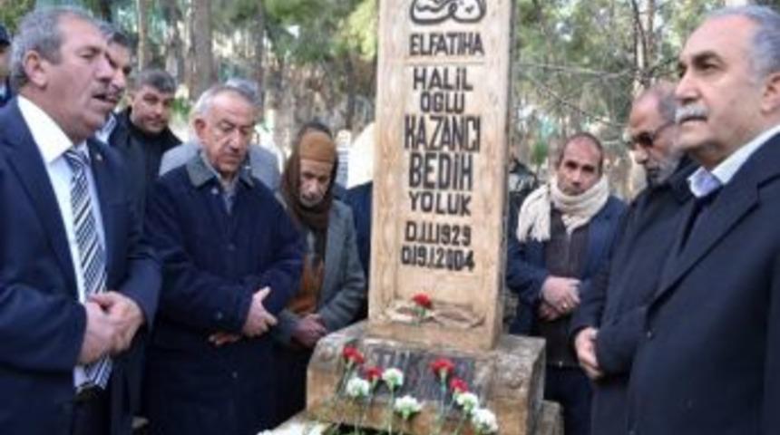 Kazancı Bedih Mezarı Başında Anıldı
