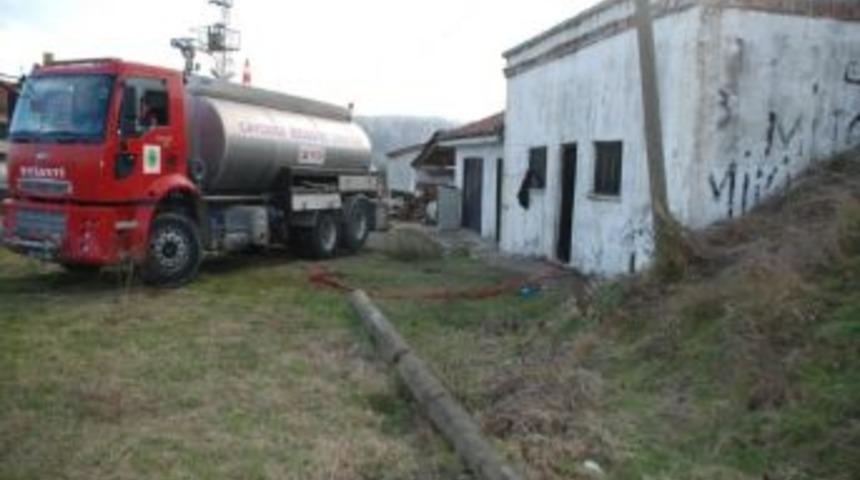 Çaycuma’da Su Depolarının Bakımı Yapıldı