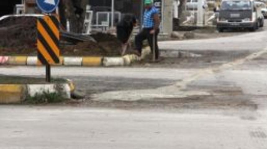 Cumhuriyet Mahallesi&rsquo;ne Sinyalizasyon Kuruluyor