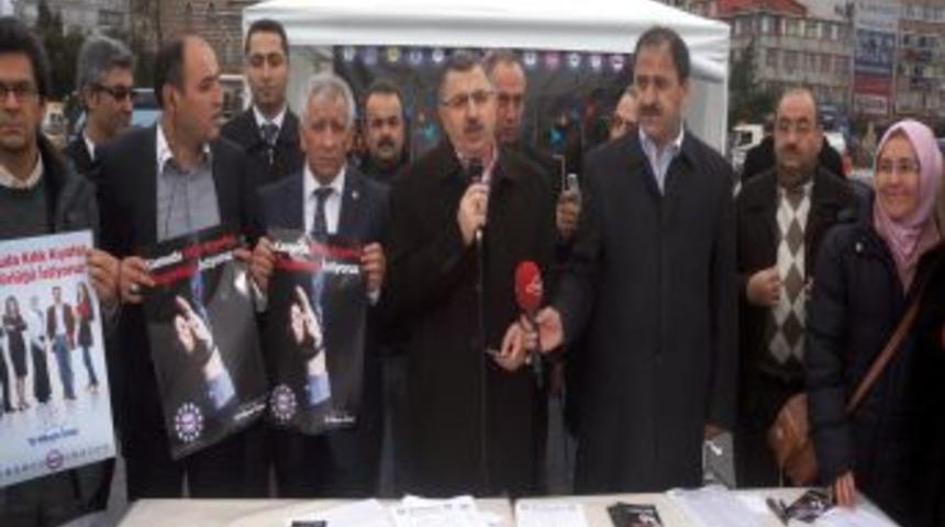 Memur-Sen, &lsquo;&Ouml;zg&uuml;rl&uuml;k İ&ccedil;in 10 Milyon İmza Kampanyası&rsquo;nın Ilk Standını A&ccedil;tı