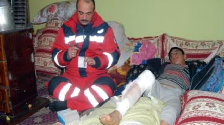 K&ouml;yde Mahsur Kalan 3 Hastanın Imdadına UMKE Koştu