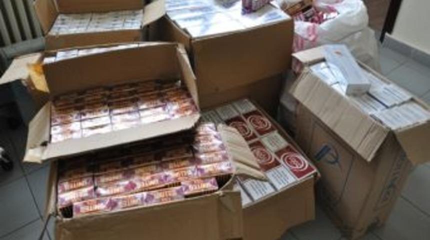 14 Bin 360 Paket Ka&ccedil;ak Sigara Ele Ge&ccedil;irildi