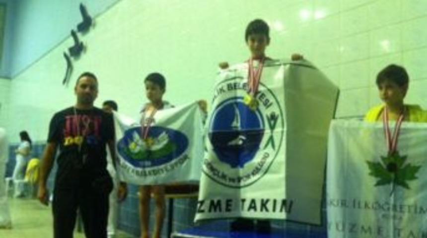 Y&uuml;zme`de 3 altın 1 bronz kazandık