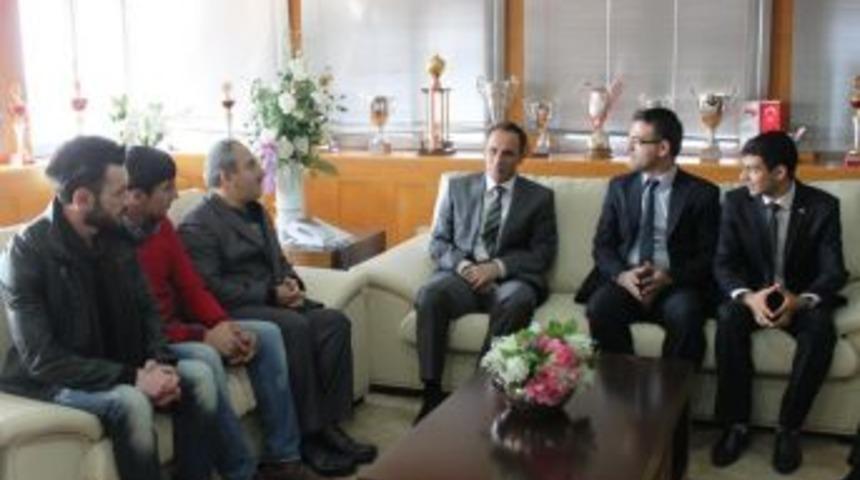 Azerbaycanlı &Ouml;ğrencilerden Demirdağ'a ziyaret