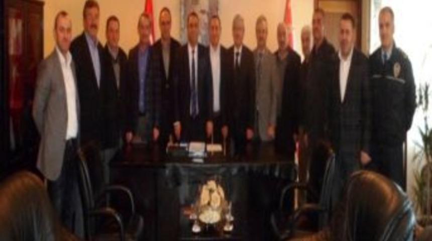 M&uuml;teahhitlerden Emniyet&rsquo;e Ziyaret