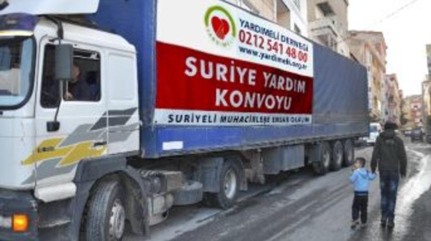Yardımeli Derneği'nden Suriye'ye Yardım