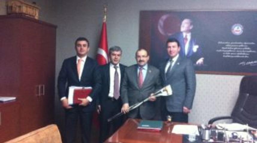 Ulupınar Mahalli İdareler Genel M&uuml;d&uuml;r&uuml;n&uuml; Ziyaret Ettti