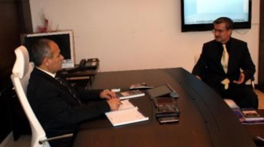 L&ouml;sam&rsquo;dan İlkadım Kaymakamı&rsquo;na Ziyaret