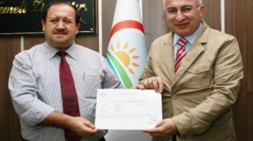 'ab Onay Numarası' Alan Şirkete Sertifikası Verildi